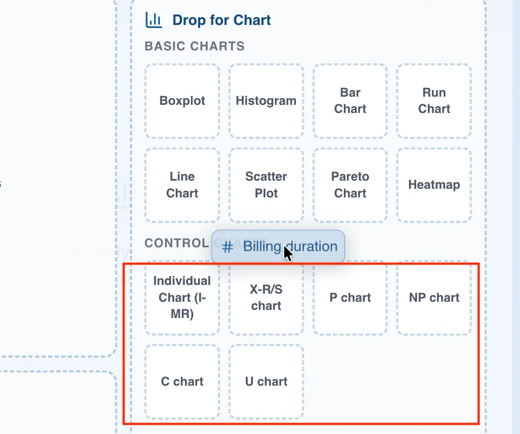Selecting the column to analyze